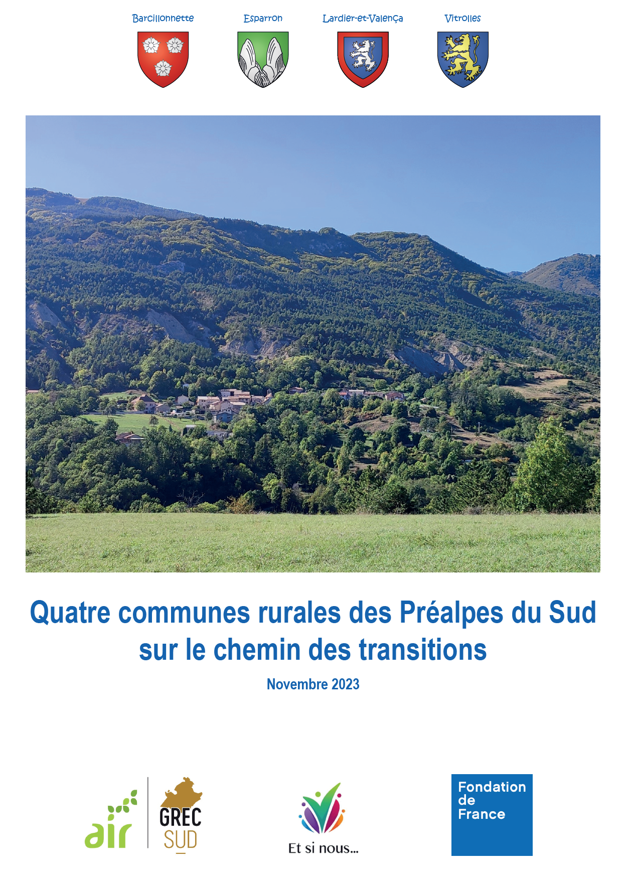 Quatre communes des Préalpes du Sud se préparent aux transitions